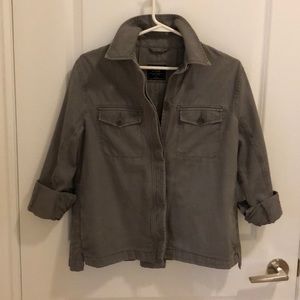 Abercrombie & Fitch button shirt coat